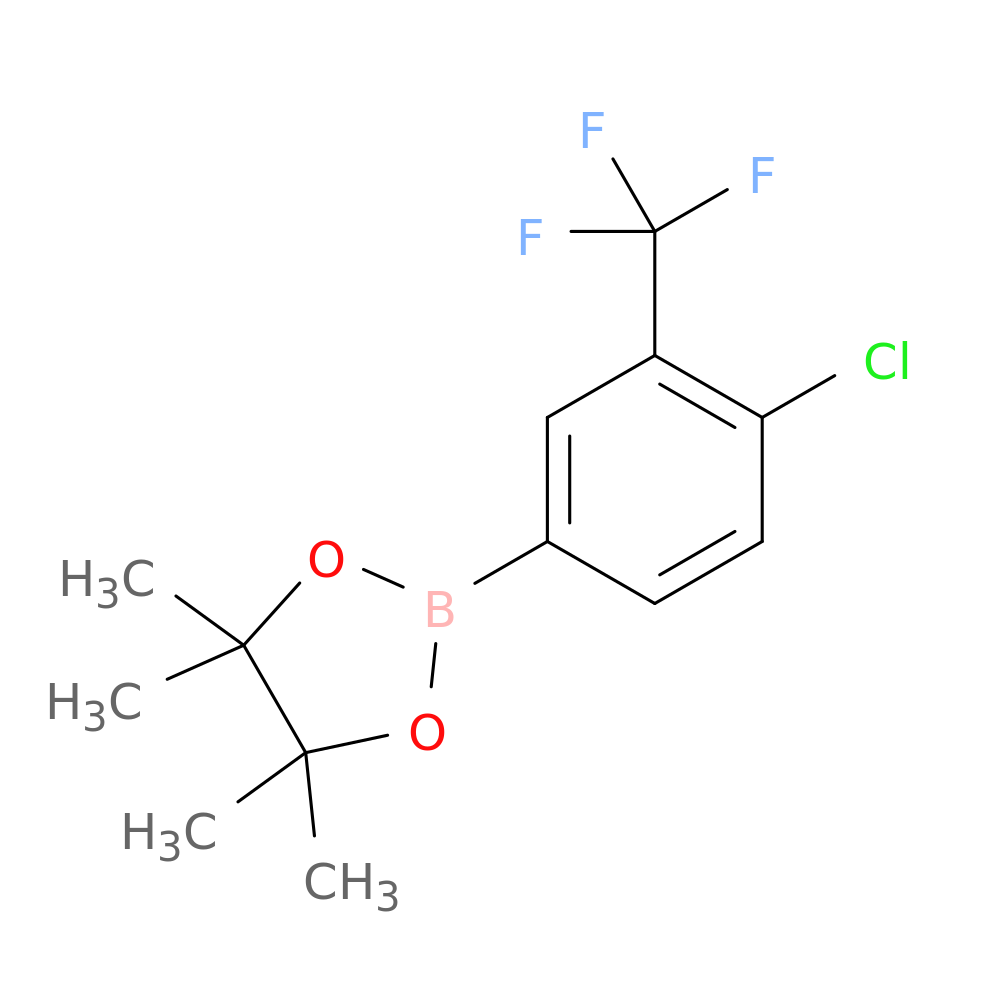 4-Chloro-3-trifluoromethylphenylboronic acid, pinacol ester