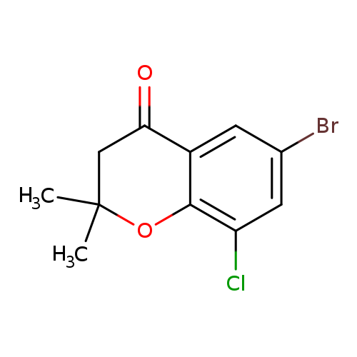 6-bromo-8-chloro-2,2-dimethyl-3,4-dihydro-2H-1-benzopyran-4-one