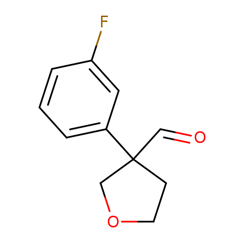 3-(3-Fluorophenyl)tetrahydro-3-furancarbaldehyde