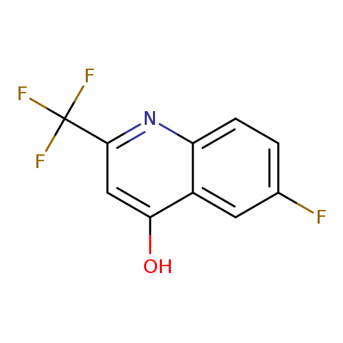 4-QUINOLINOL, 6-FLUORO-2-(TRIFLUOROMETHYL)-