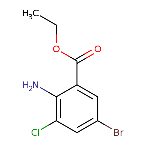 ethyl 2-amino-5-bromo-3-chlorobenzoate