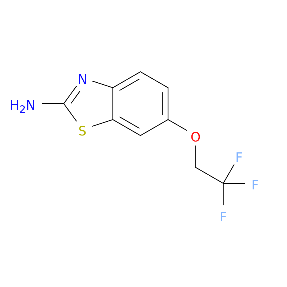 6-(2,2,2-trifluoroethoxy)-1,3-benzothiazol-2-amine