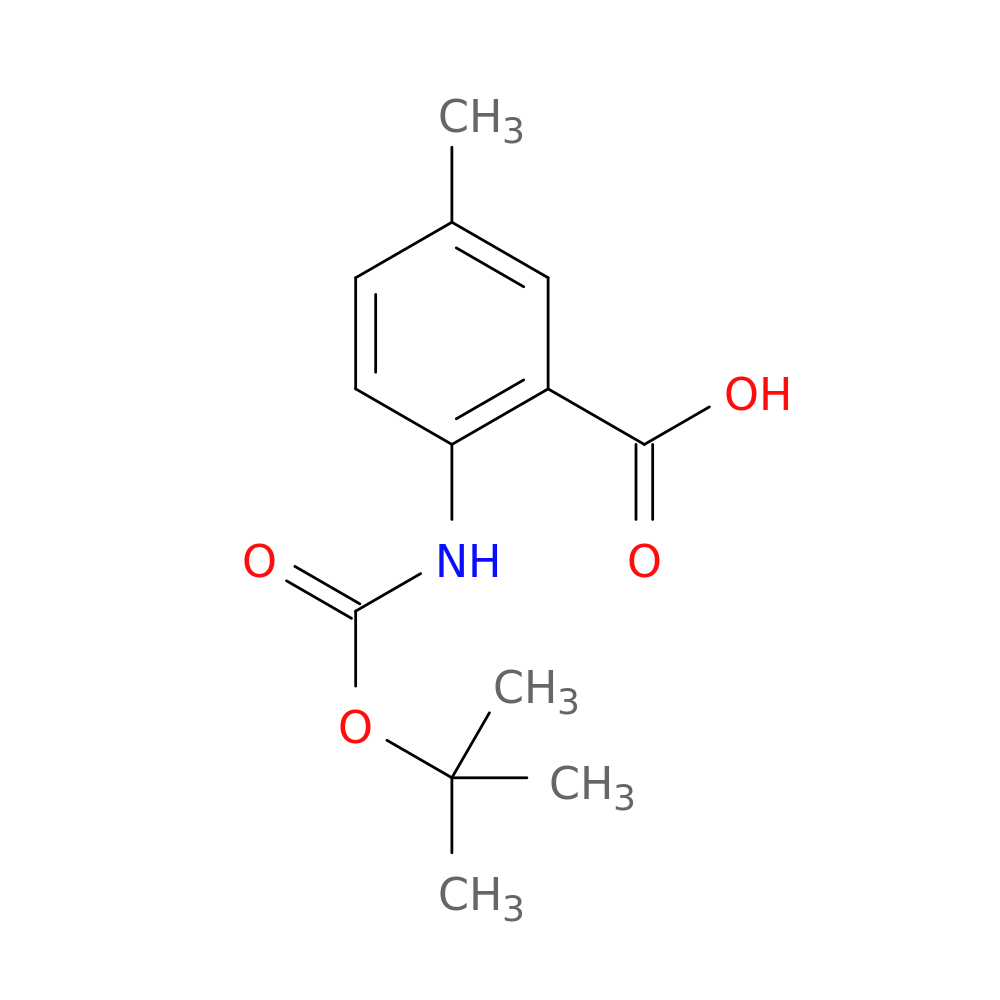 2-(tert-Butoxycarbonylamino)-5-methyl-benzoic acid