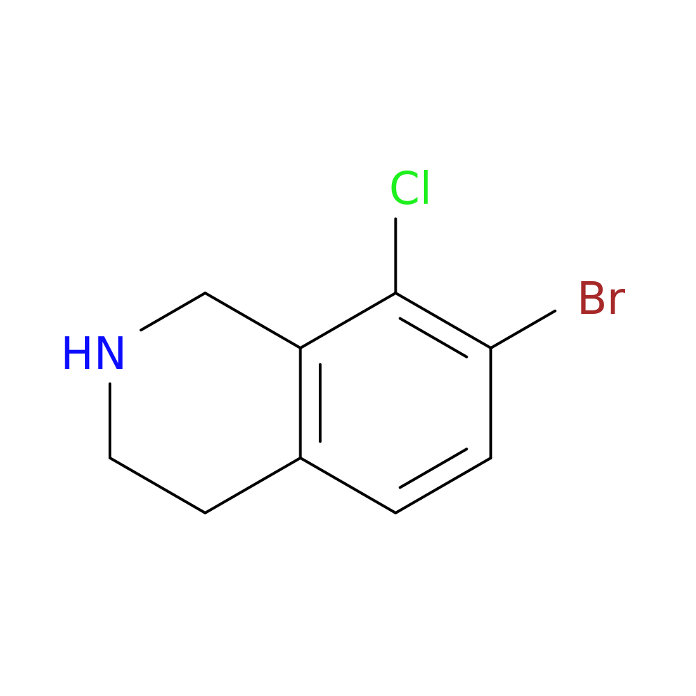 7-Bromo-8-Chloro-1,2,3,4-Tetrahydroisoquinoline