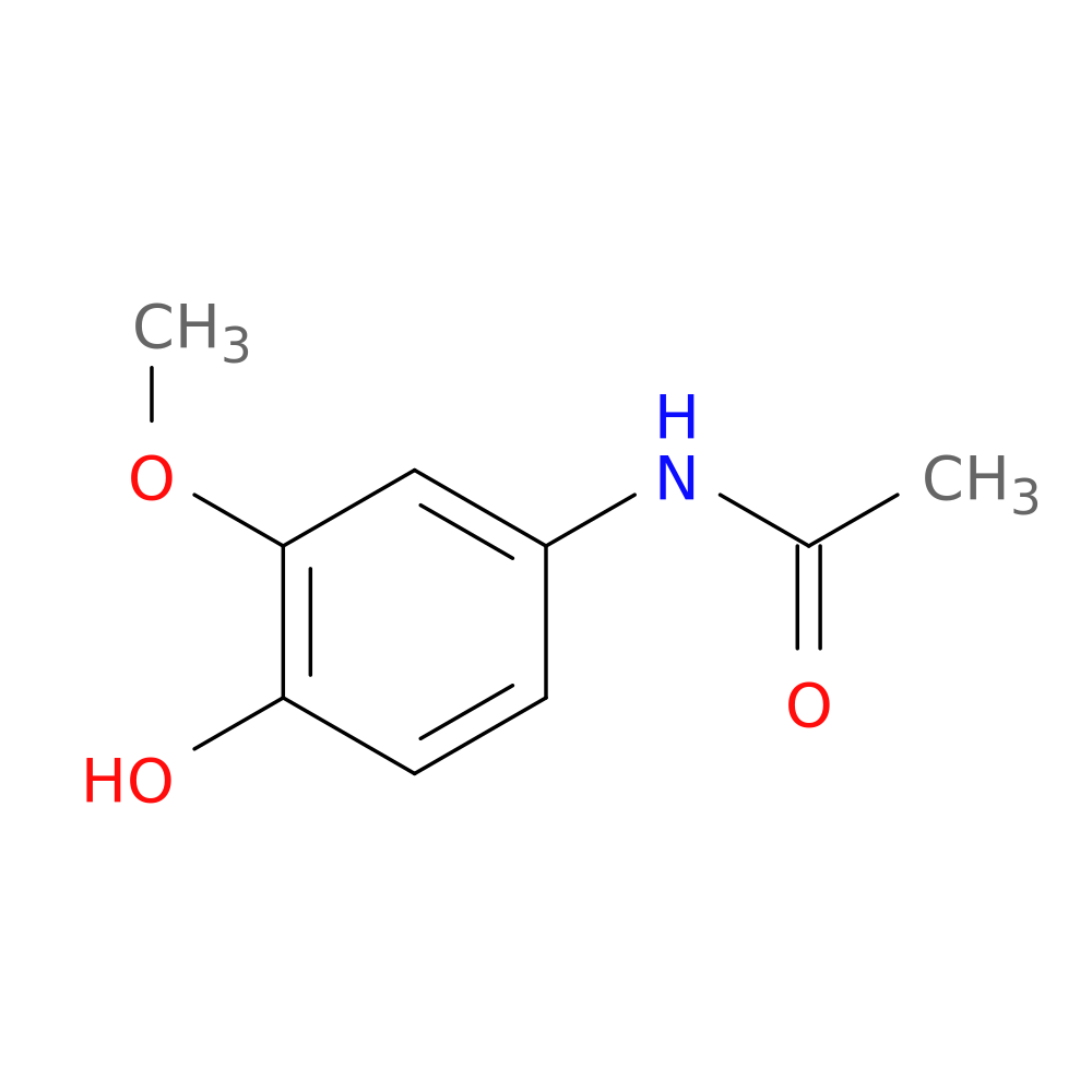 N-(4-hydroxy-3-methoxyphenyl)acetamide