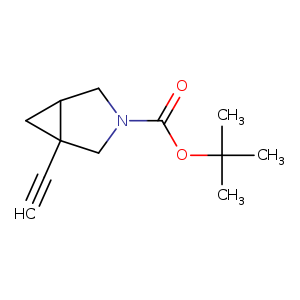 tert-butyl 1-ethynyl-3-azabicyclo[3.1.0]hexane-3-carboxylate