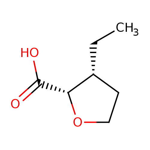 rac-(2R,3S)-3-ethyloxolane-2-carboxylic acid, cis