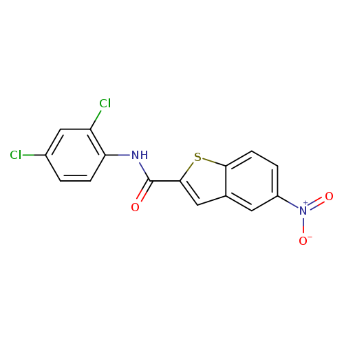 N-(2,4-dichlorophenyl)-5-nitro-1-benzothiophene-2-carboxamide