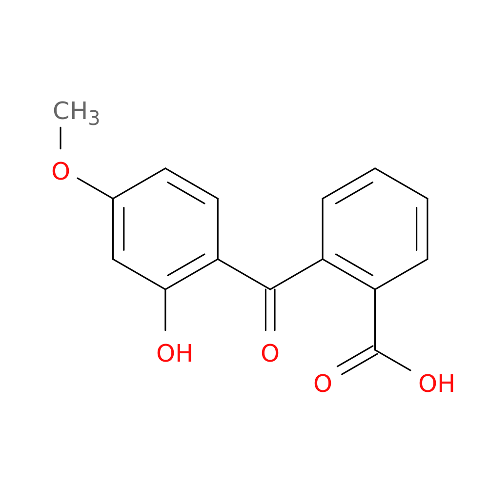 2'-Carboxy-2-hydroxy-4-methoxybenzo-phenone