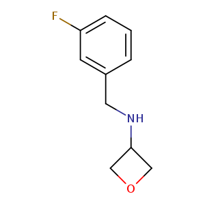 N-(3-Fluorobenzyl)oxetan-3-amine