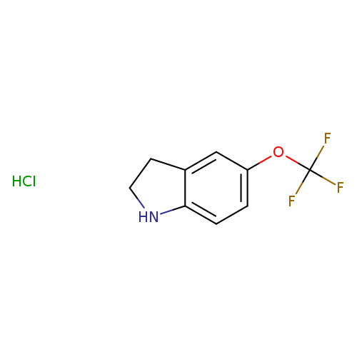 5-(trifluoromethoxy)-2,3-dihydro-1H-indole hydrochloride