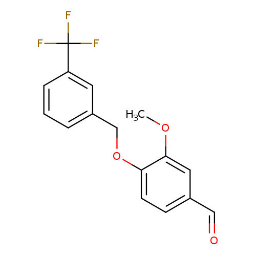 3-Methoxy-4-([3-(trifluoromethyl)benzyl]oxy)benzenecarbaldehyde