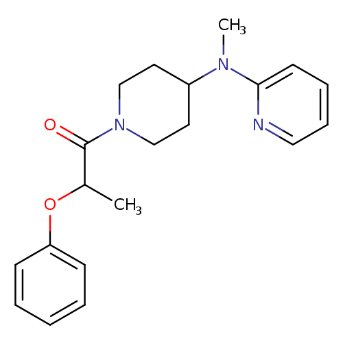 1-{4-[methyl(pyridin-2-yl)amino]piperidin-1-yl}-2-phenoxypropan-1-one