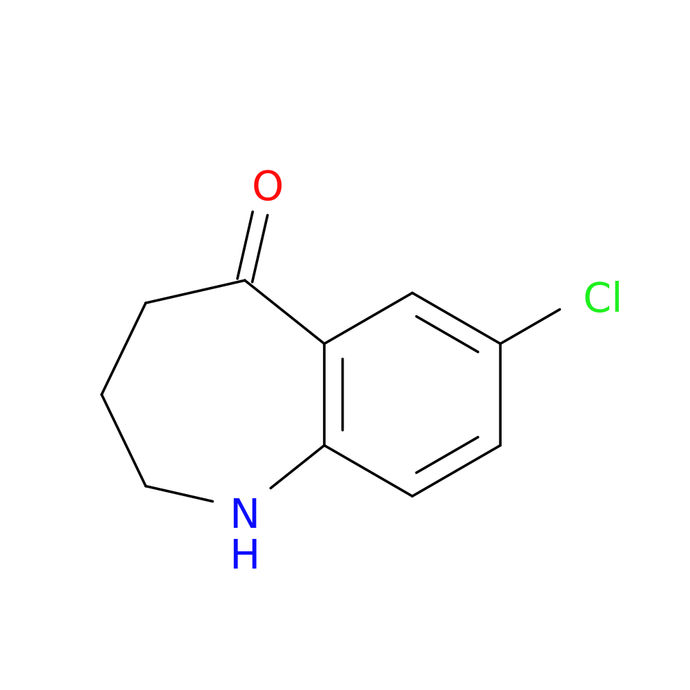 7-chloro-1,2,3,4-tetrahydrobenzo(b)azepin-5-one