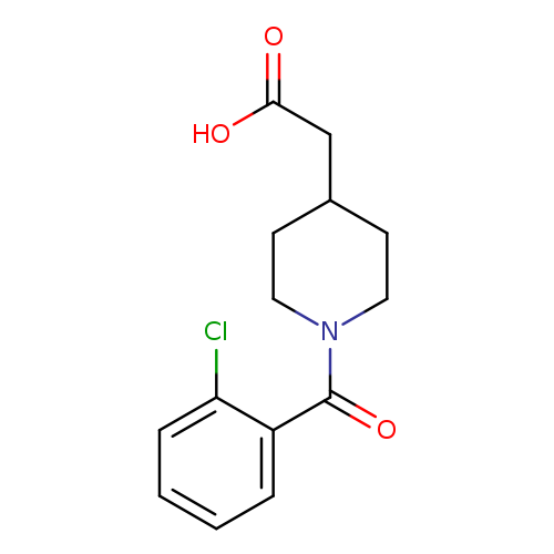 [1-(2-Chlorobenzoyl)piperidin-4-yl]acetic acid