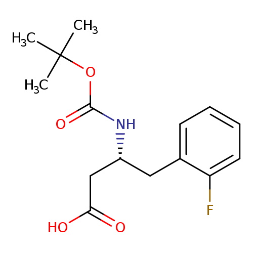 (R)-3-((tert-Butoxycarbonyl)amino)-4-(2-fluorophenyl)butanoic acid