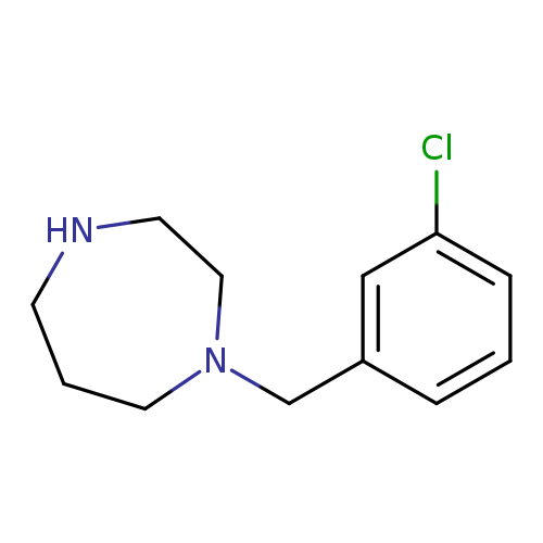 1-[(3-chlorophenyl)methyl]-1,4-diazepane