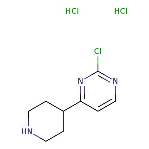 2-chloro-4-(piperidin-4-yl)pyrimidine dihydrochloride