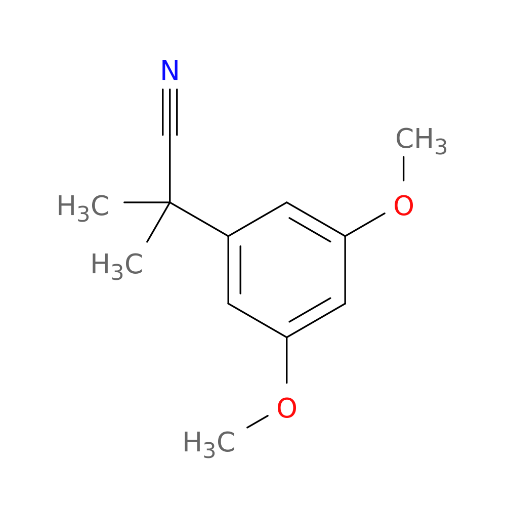 2-(3,5-Dimethoxyphenyl)-2-methylpropanenitrile