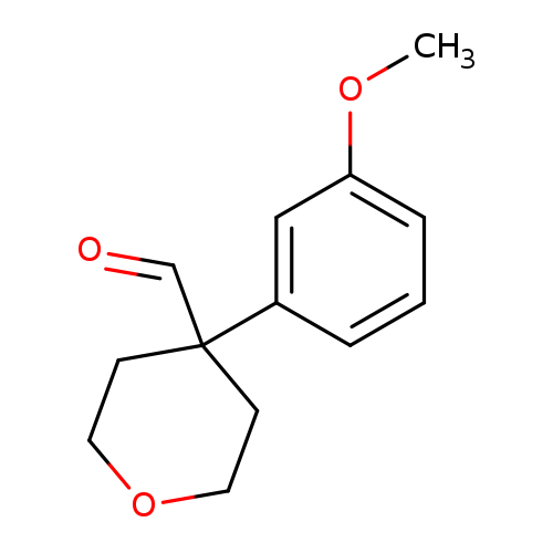 4-(3-METHOXYPHENYL)TETRAHYDRO-2H-PYRAN-4-CARBOXALDEHYDE