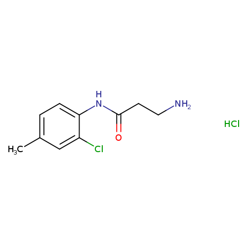 3-amino-N-(2-chloro-4-methylphenyl)propanamide hydrochloride