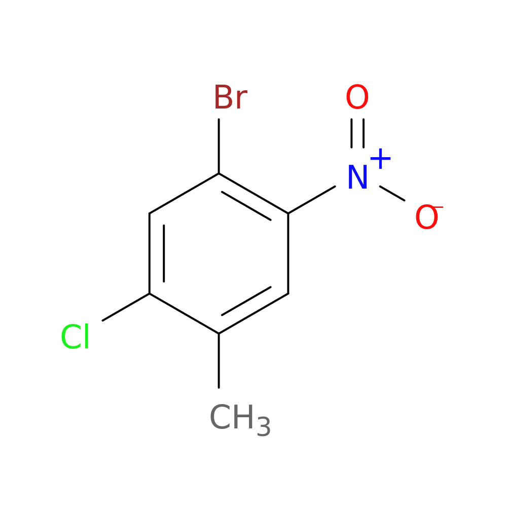 1-bromo-5-chloro-4-methyl-2-nitrobenzene