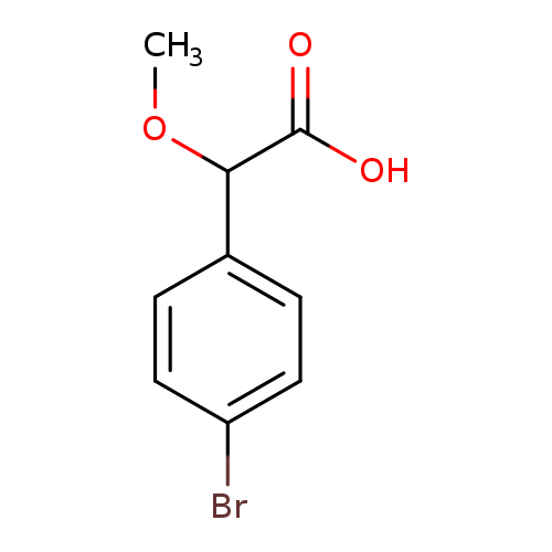 2-(4-bromophenyl)-2-methoxyacetic acid