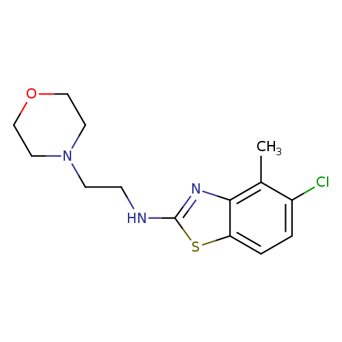 5-Chloro-4-methyl-N-(2-morpholinoethyl)benzo[d]thiazol-2-amine