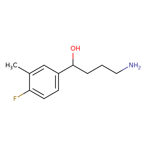 4-amino-1-(4-fluoro-3-methylphenyl)butan-1-ol
