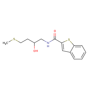 N-[2-hydroxy-4-(methylsulfanyl)butyl]-1-benzothiophene-2-carboxamide