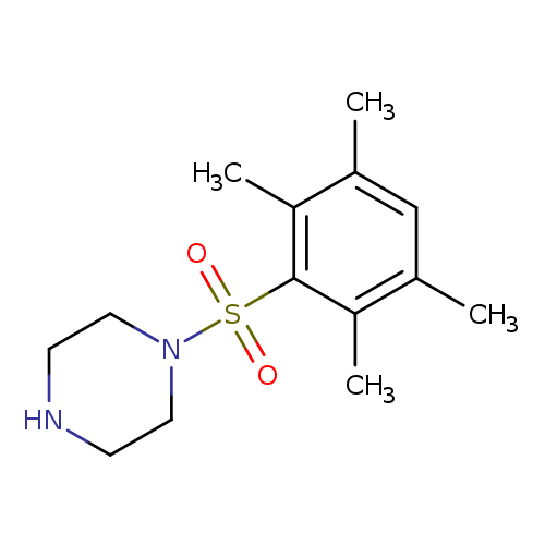 1-(2,3,5,6-tetramethylbenzenesulfonyl)piperazine