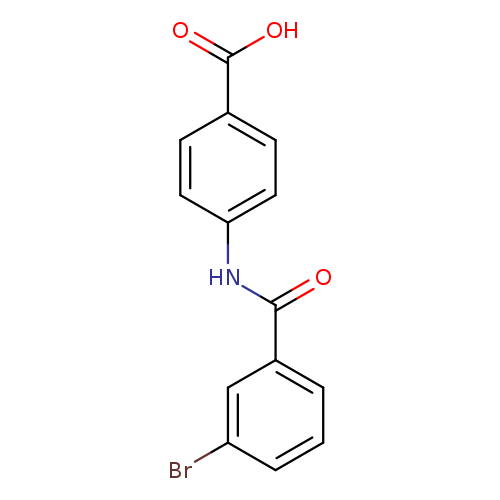 4-[(3-Bromobenzene)amido]benzoic acid