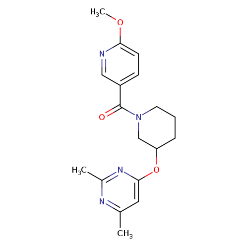 4-{[1-(6-methoxypyridine-3-carbonyl)piperidin-3-yl]oxy}-2,6-dimethylpyrimidine