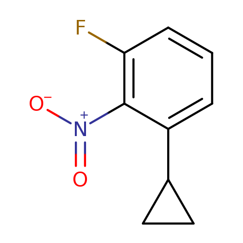 1-Cyclopropyl-3-fluoro-2-nitrobenzene