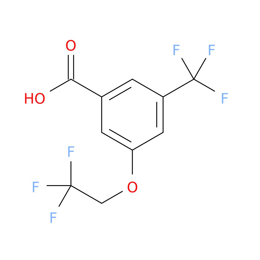3-(2,2,2-Trifluoroethoxy)-5-(trifluoromethyl)benzoic acid