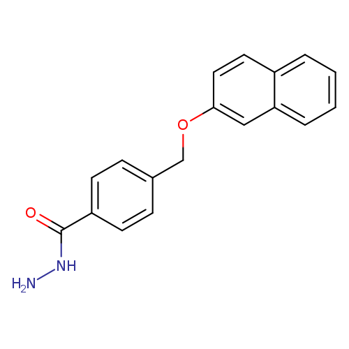 4-[(2-naphthyloxy)methyl]benzohydrazide