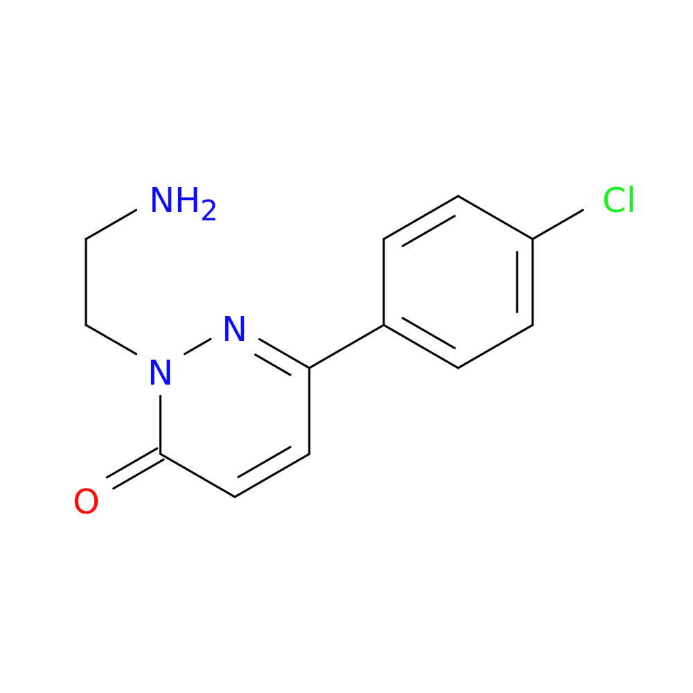 2-(2-aminoethyl)-6-(4-chlorophenyl)-2,3-dihydropyridazin-3-one