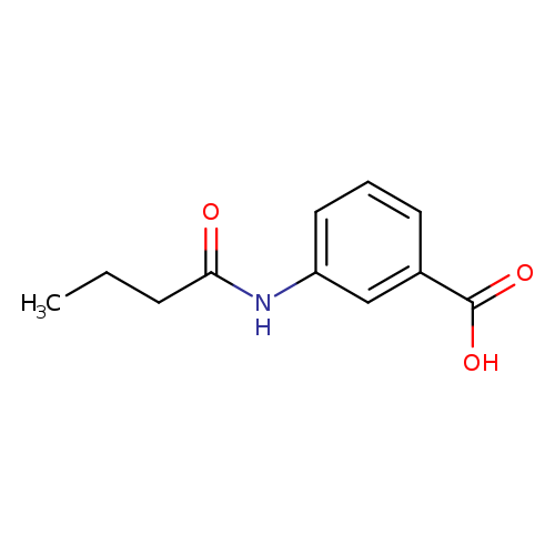 3-(Butyrylamino)benzoic acid