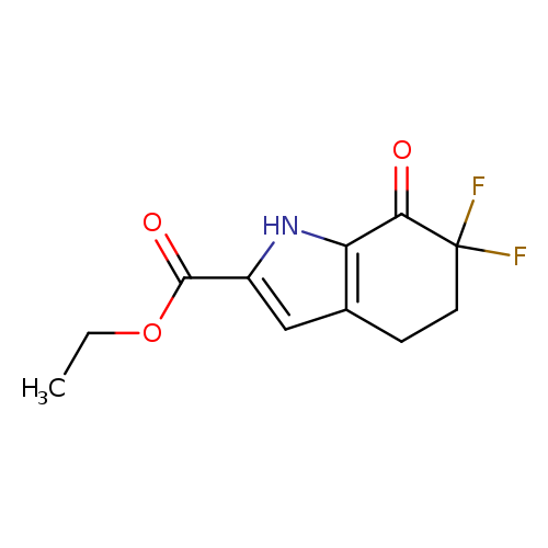 Ethyl 6,6-difluoro-7-oxo-4,5,6,7-tetrahydro-1H-indole-2-carboxylate