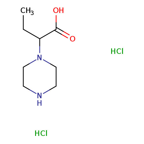 2-(Piperazin-1-yl)butanoic acid dihydrochloride
