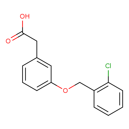 2-{3-[(2-chlorophenyl)methoxy]phenyl}acetic acid