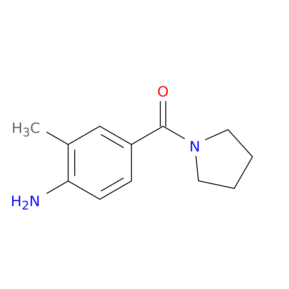 2-methyl-4-(1-pyrrolidinylcarbonyl)aniline