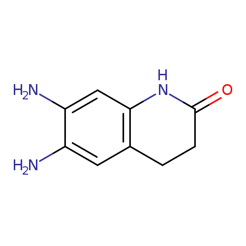 2(1H)-Quinolinone, 6,7-diamino-3,4-dihydro-