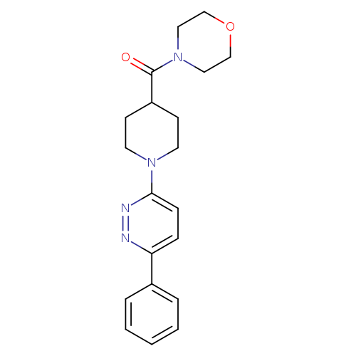 4-[1-(6-phenylpyridazin-3-yl)piperidine-4-carbonyl]morpholine
