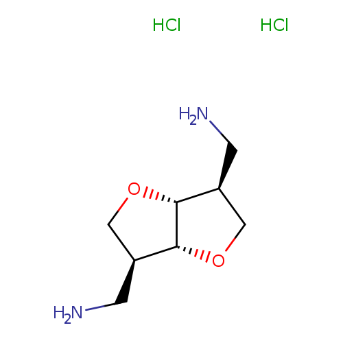 1-[(3S,3aR,6S,6aR)-6-(aminomethyl)-hexahydrofuro[3,2-b]furan-3-yl]methanaminedihydrochloride