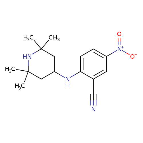 5-Nitro-2-[(2,2,6,6-tetramethylpiperidin-4-yl)amino]benzonitrile
