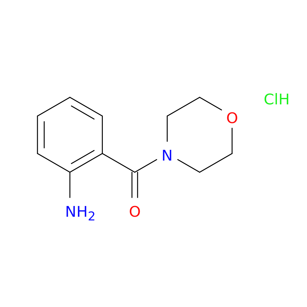 [2-(4-morpholinylcarbonyl)phenyl]amine hydrochloride