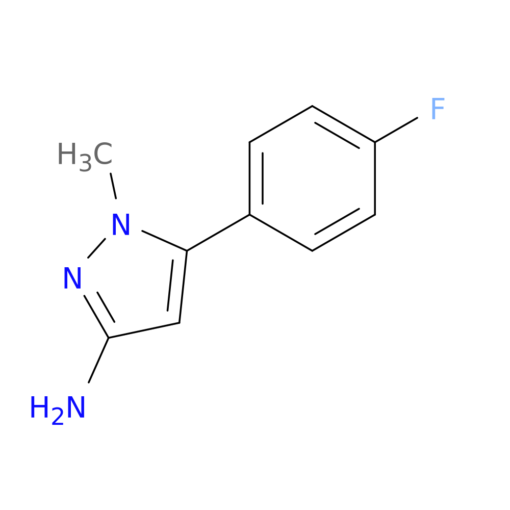 5-(4-fluorophenyl)-1-methyl-1H-pyrazol-3-amine