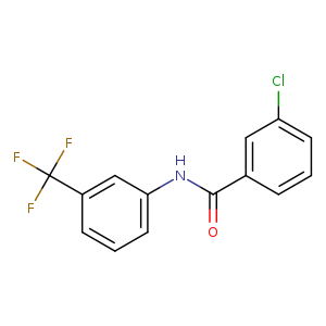 3-chloro-N-[3-(trifluoromethyl)phenyl]benzamide