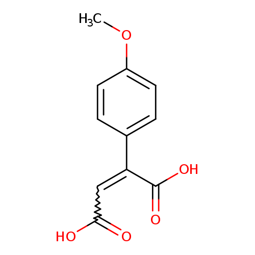 (2E)-2-(4-methoxyphenyl)but-2-enedioic acid